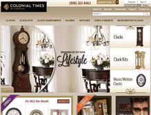 Tablet Screenshot of colonialtimes.com